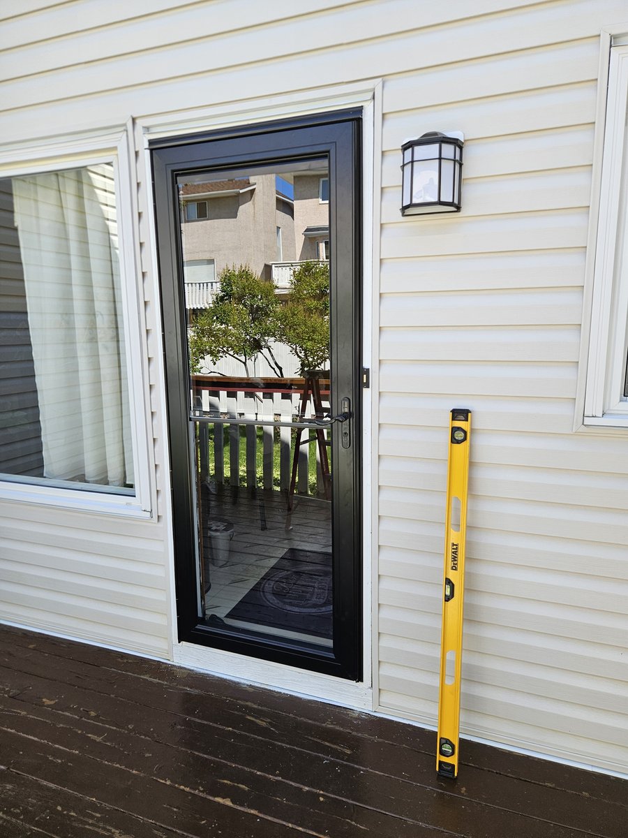Storm door installation Calgary — TheDoorPro