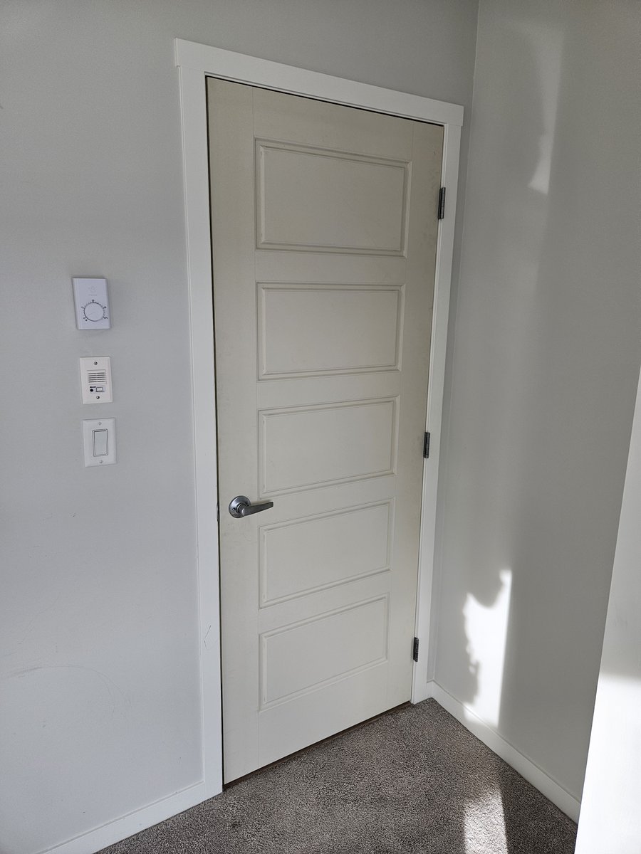 Interior slab door Calgary
