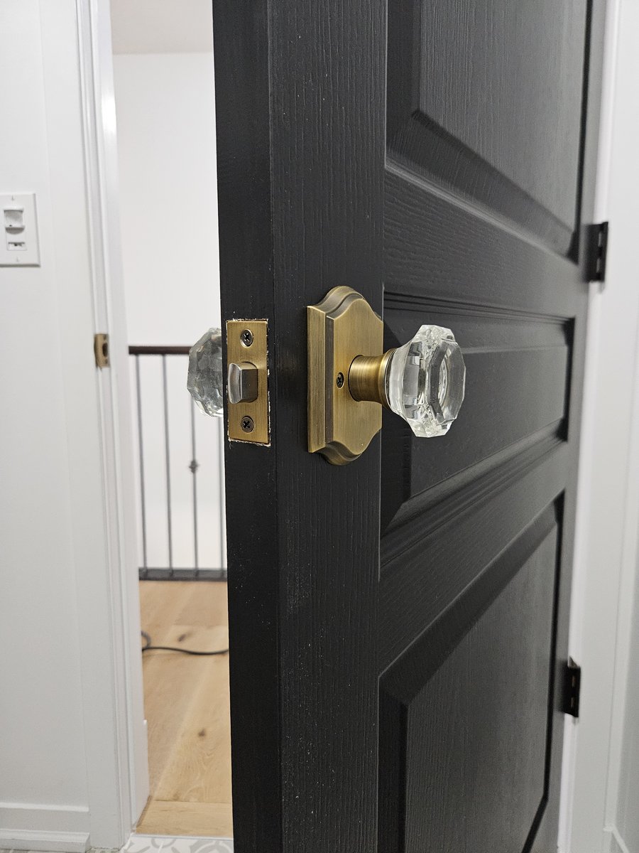 Door hardware install