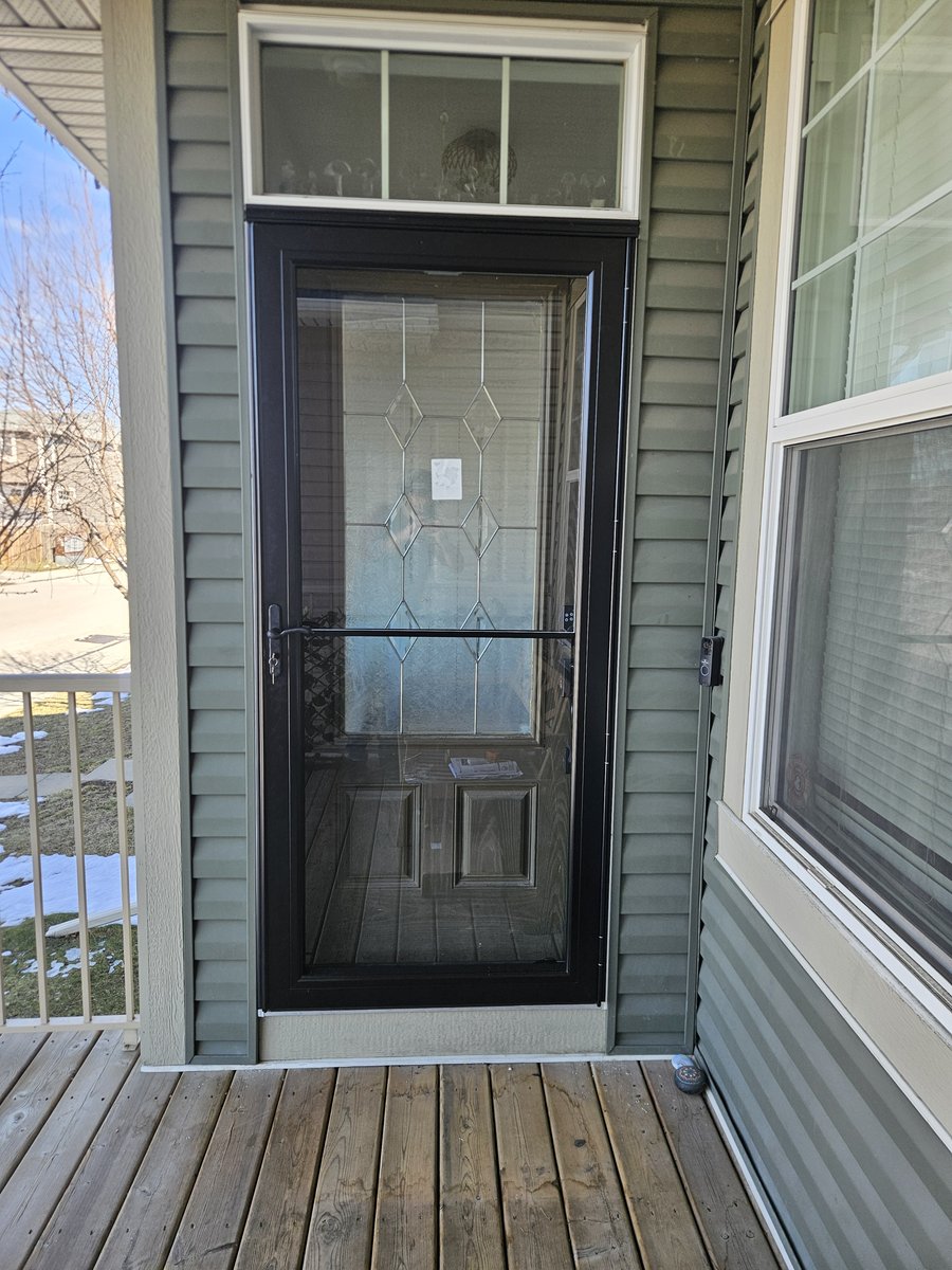 Andersen 3000 storm door Cranston